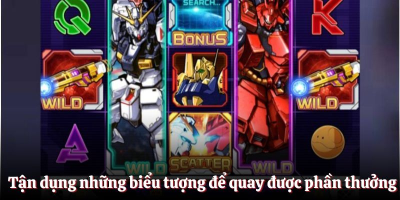 Tận dụng những biểu tượng để quay được phần thưởng